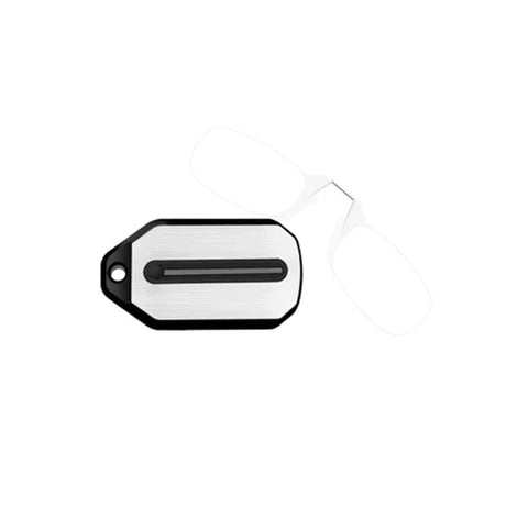 Folding Legless Ultralight Keychain Reading Glasses - Card-Thin Portable Readers for Men & Women (5 Strengths)