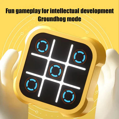 Tic Tac Toe Bolt Game – 3-in-1 Handheld Puzzle & Strategy Game for Kids & Adults