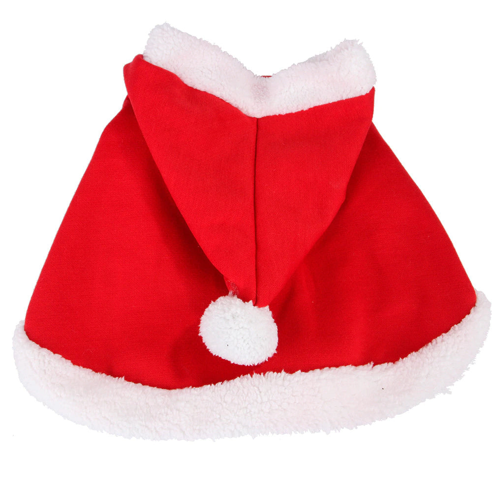 Cat Santa Cosplay Costume – Festive Christmas Outfit for Cats | Small, Medium & Large
