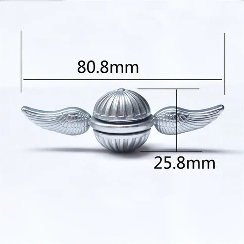 Rotating Metal Ball Fidget Spinner Toy – Premium EDC Stress Relief Desk Toy for Adults & Kids