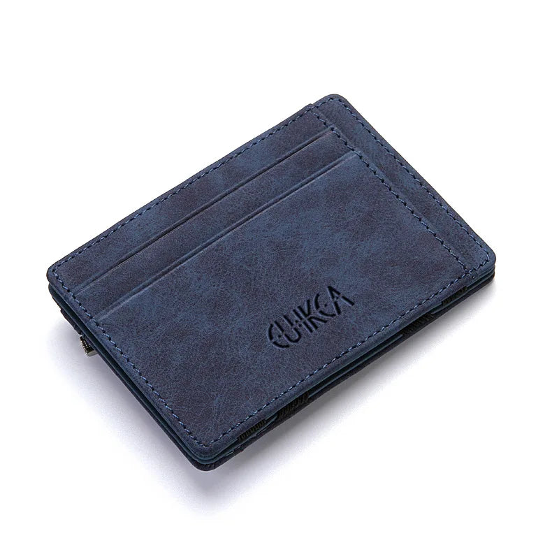 Magic Folder Wallet – Slim Card Holder with Magical Reveal Mechanism | 4 Colours