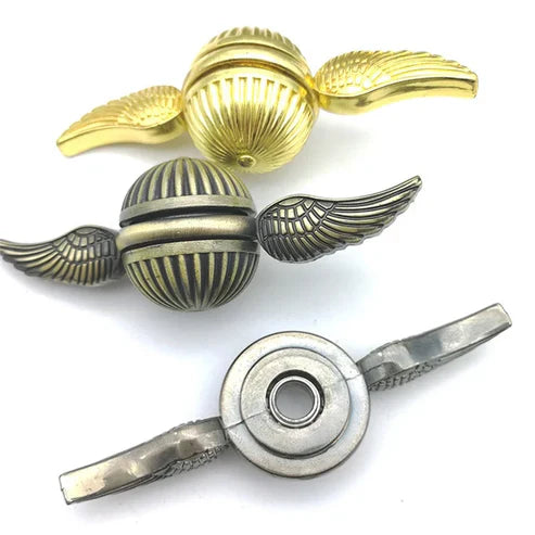 Rotating Metal Ball Fidget Spinner Toy – Premium EDC Stress Relief Desk Toy for Adults & Kids