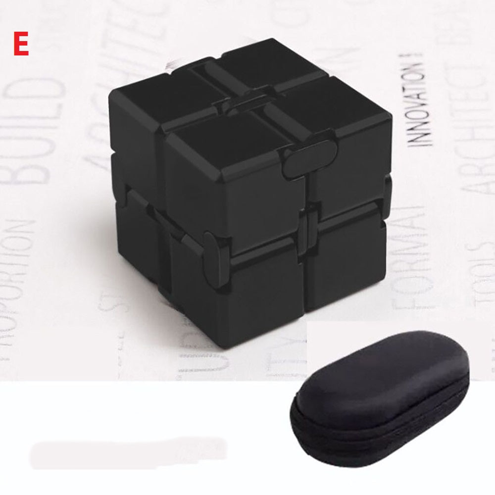 Infinite Magic Cube - Aluminum Alloy Fidget Cube Stress Relief Toy