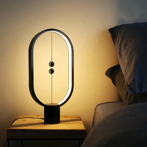 Magnetic Heng Balance Lamp - Mini USB Floating Magnetic Switch LED Desk Lamp & Table Decoration
