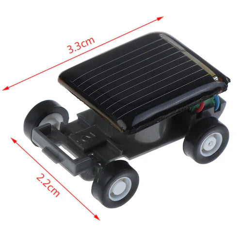 Mini Solar Car Gadget | World's Smallest Solar Powered Toy Car