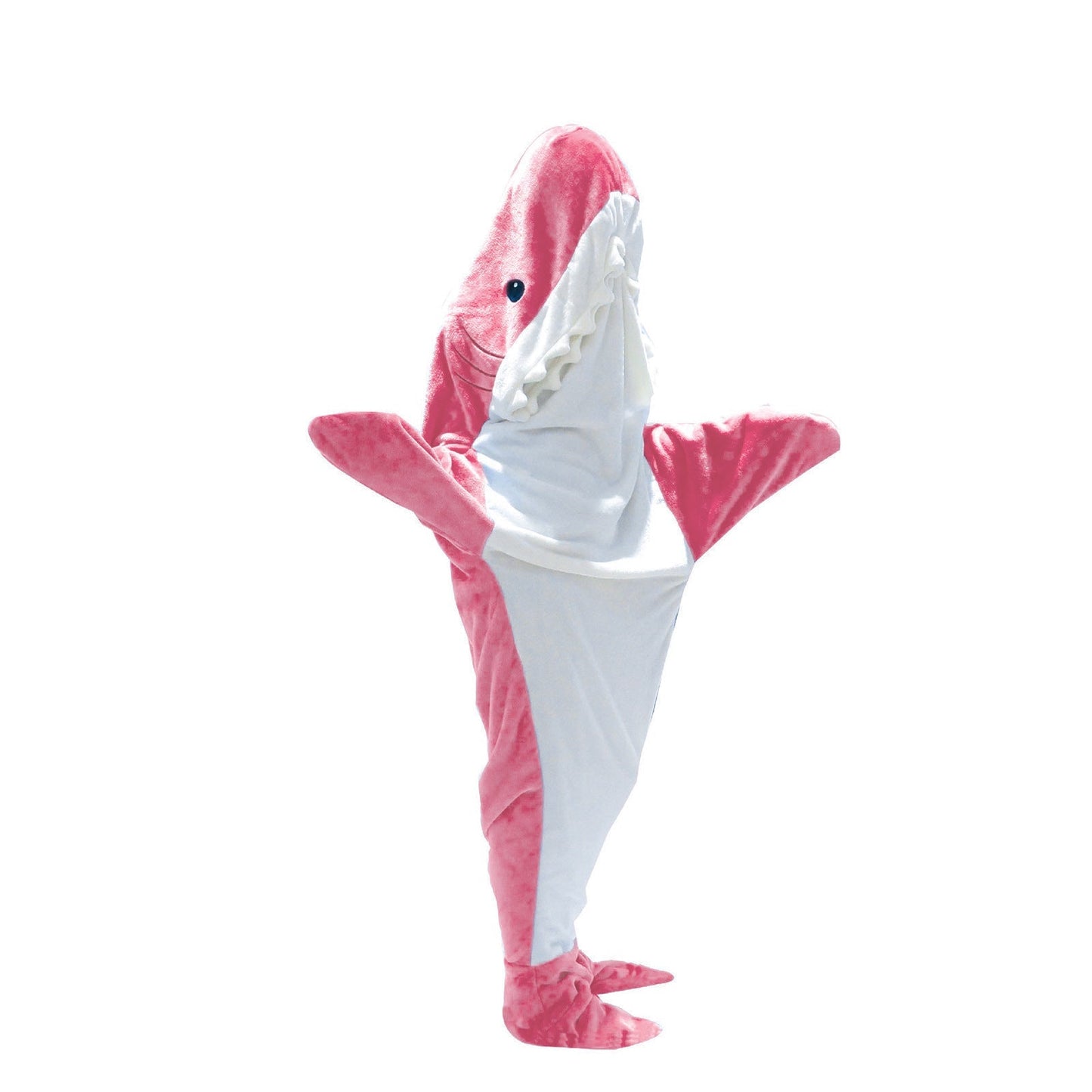 Shark Sleeping Bag - Wearable Shark Blanket Pajamas for Kids & Adults