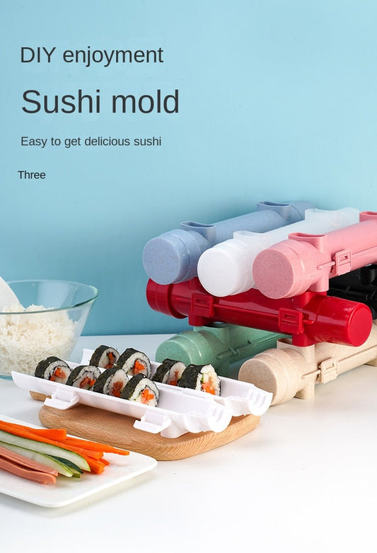Sushi Bazooka Maker – Easy Roll Sushi Making Machine for Home Kitchen