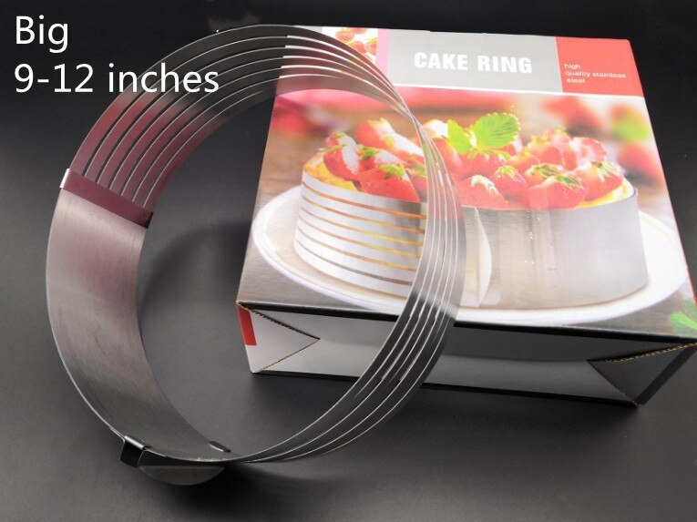 Adjustable Stainless Steel Cake Slicer – Perfect Even Layers Every Time | Baking Essential Tool