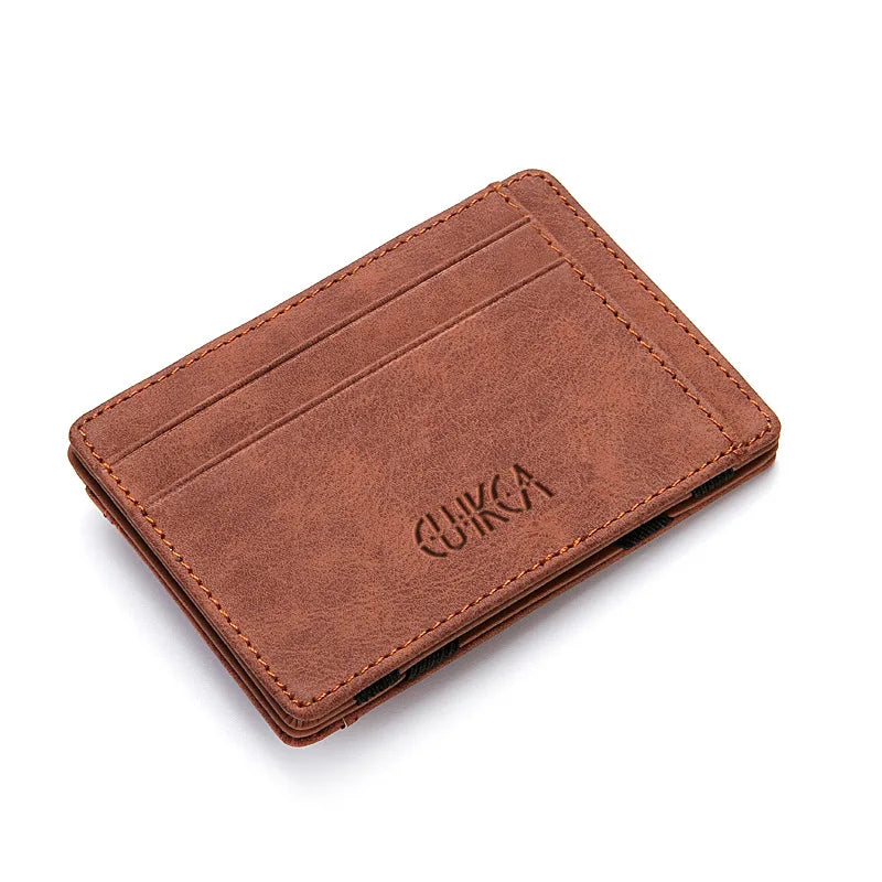 Magic Folder Wallet – Slim Card Holder with Magical Reveal Mechanism | 4 Colours