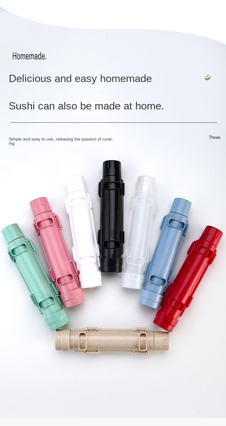 Sushi Bazooka Maker – Easy Roll Sushi Making Machine for Home Kitchen