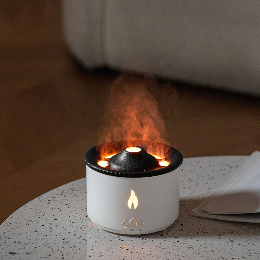 Volcano Air Diffuser – Aromatherapy Essential Oil Humidifier with LED Light