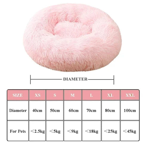 Pet Super Soft Bed – Cosy Plush Dog & Cat Sleeping Cushion Mat