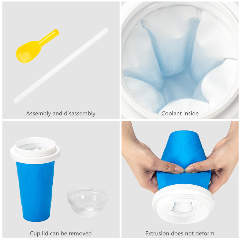 Slushy Cup Maker Bottle – Instant Frozen Slushie Maker for Kids & Adults