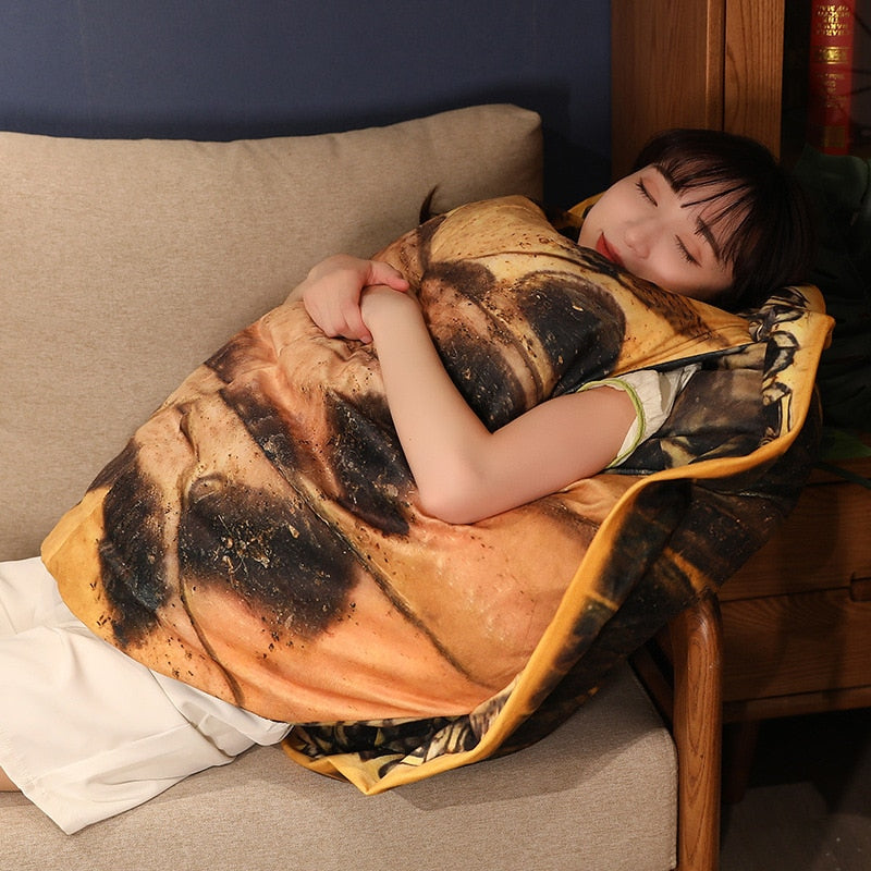 Giant Wearable Turtle Shell Pillow (100cm) – Plush Costume Cushion | Cosplay, Party & Lounge Gift