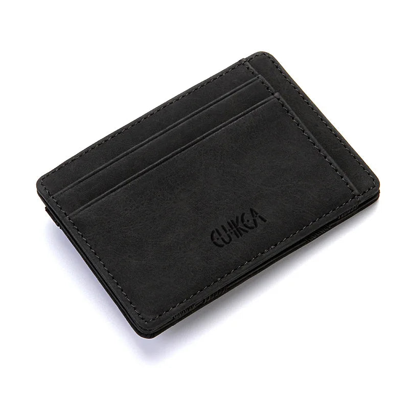 Magic Folder Wallet – Slim Card Holder with Magical Reveal Mechanism | 4 Colours