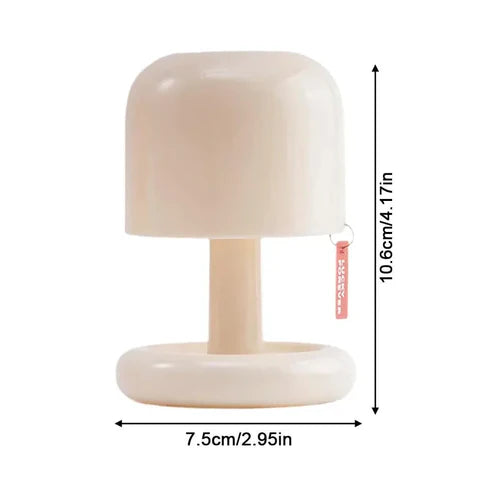 Creative Mushroom Style LED Night Light – Cute Ambient Bedroom Lamp