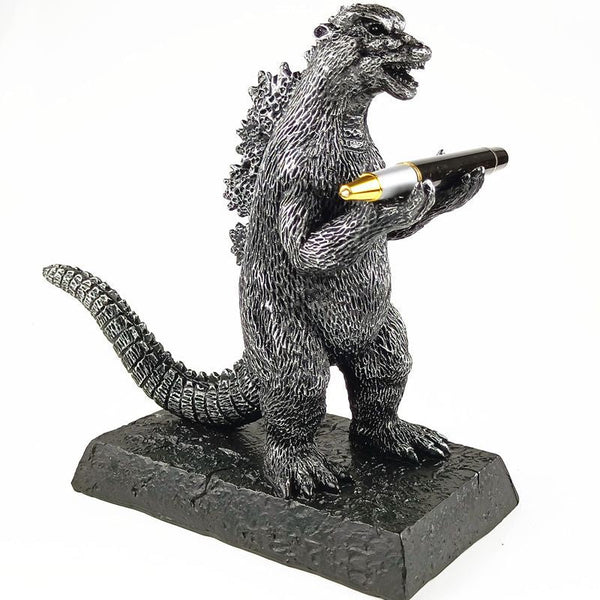 Knight Armour Pen Holder – Executive Soldier Figurine Pencil Stand for Office Desk