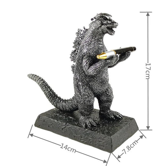 Knight Armour Pen Holder – Executive Soldier Figurine Pencil Stand for Office Desk