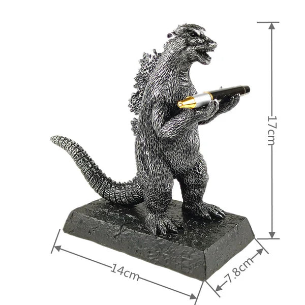 Knight Armour Pen Holder – Executive Soldier Figurine Pencil Stand for Office Desk