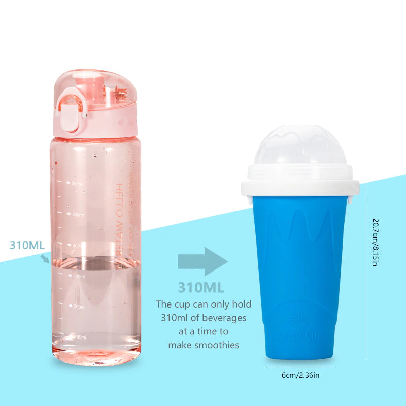 Slushy Cup Maker Bottle – Instant Frozen Slushie Maker for Kids & Adults