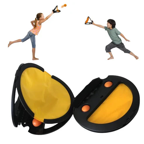 Racket Throw & Catch Ball Game | Outdoor Fun for Kids & Families