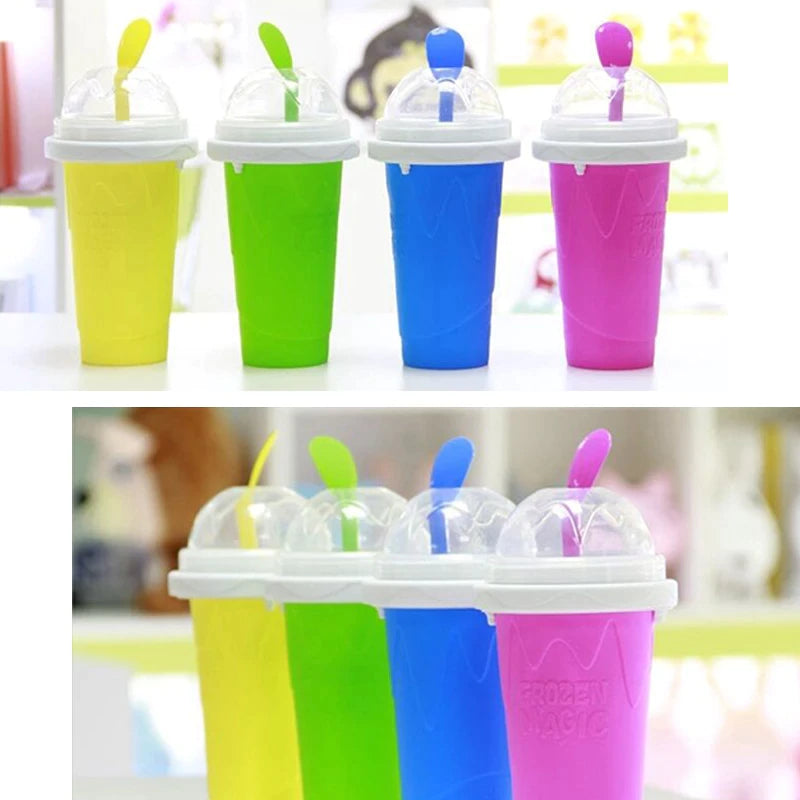 Slushy Cup Maker Bottle – Instant Frozen Slushie Maker for Kids & Adults