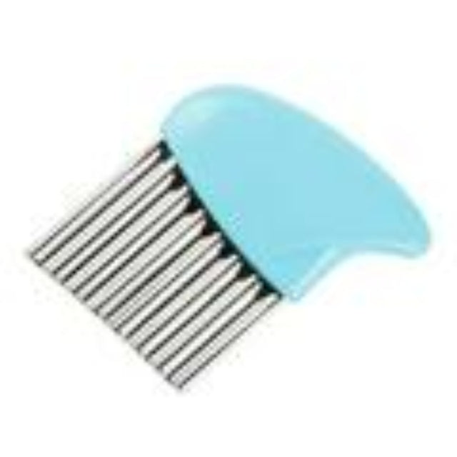 Stainless Steel Onion Holder Fork – Safe Hands-Free Vegetable & Fruit Slicer Cutting Aid
