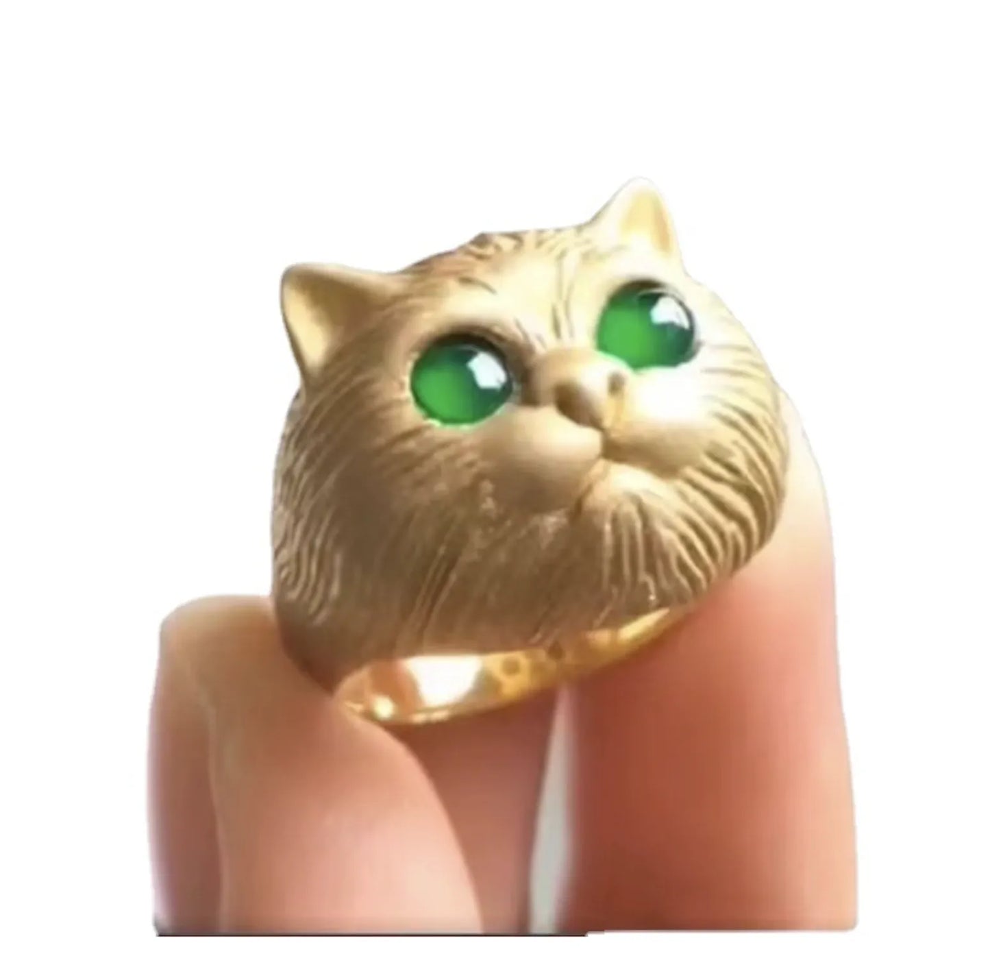 Trendy Cat Ring for Women – Cute Adjustable Animal Jewellery Fashion Ring
