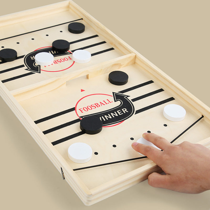 Foosball Winner Games Table Hockey Game - Mini Desktop Air Hockey for Kids & Adults