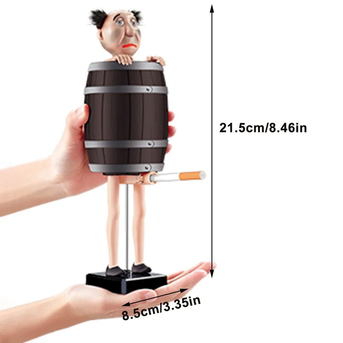 Strange Uncle Santa Cigarette Dispenser Case – Novelty Automatic Cigarette Holder Gift