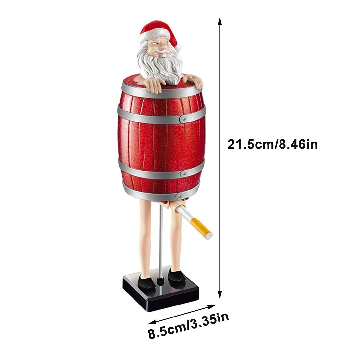 Strange Uncle Santa Cigarette Dispenser Case – Novelty Automatic Cigarette Holder Gift