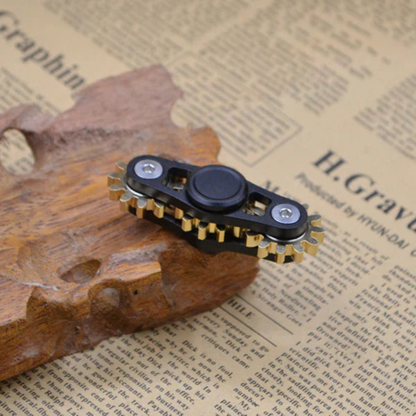 Gears Fidget Spinner – Mechanical Stress Relief Desk Toy