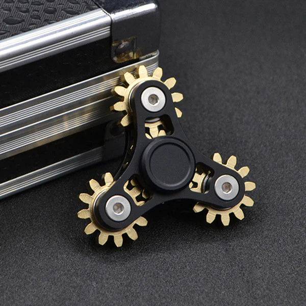 Gears Fidget Spinner – Mechanical Stress Relief Desk Toy