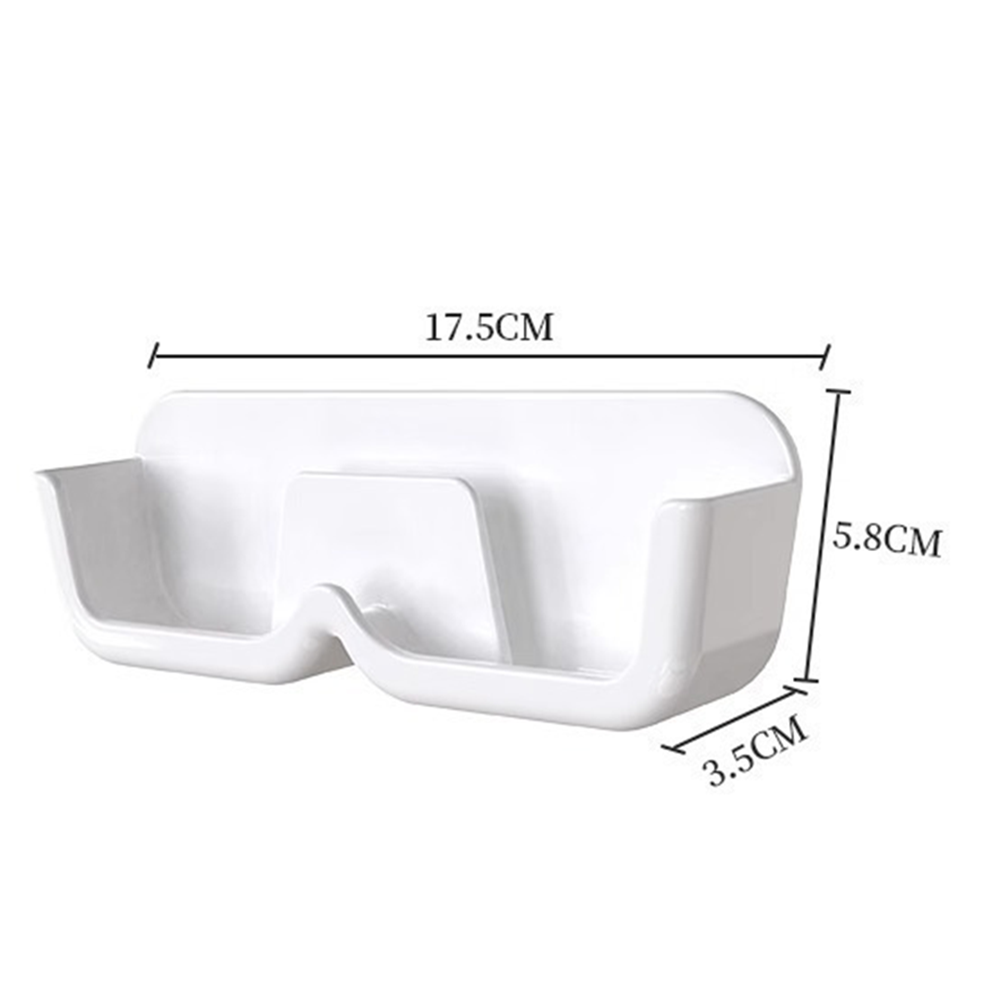 Wall-Mounted Glasses Holder - Adhesive Eyewear Organizer Storage Rack