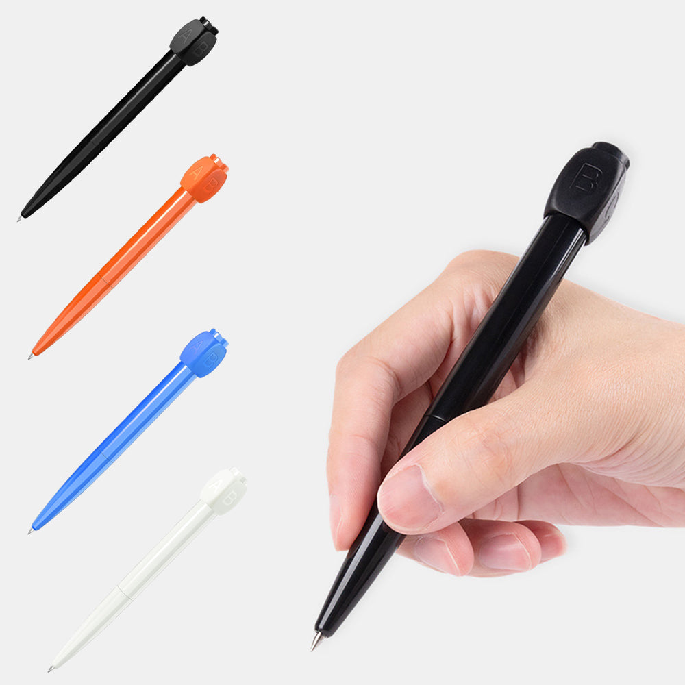 A B C D Answer Fidget Spinner Pen – Rotating Anti-Stress Gel Pen for Students & Adults