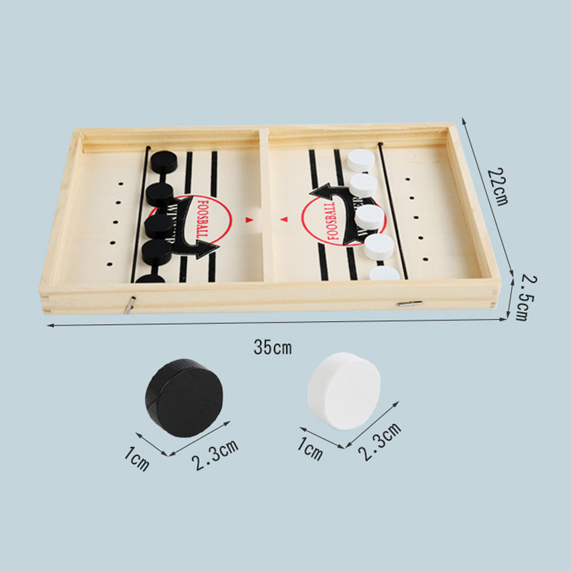Foosball Winner Games Table Hockey Game - Mini Desktop Air Hockey for Kids & Adults