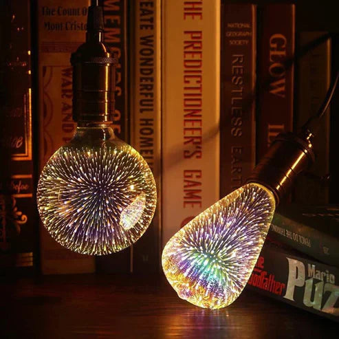 3D Colorful Decoration LED Lamp - Illusion Night Light with Color Changing