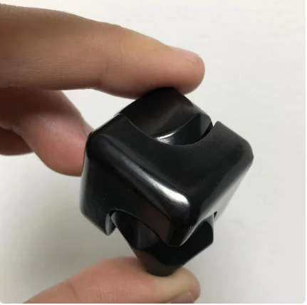 Metal Cube Spinner – Aluminum Alloy Fidget Cube for Stress Relief & Focus