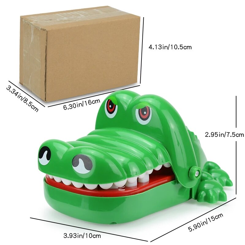 Crocodile Teeth Game - Fun Biting Finger Toy for Kids & Family