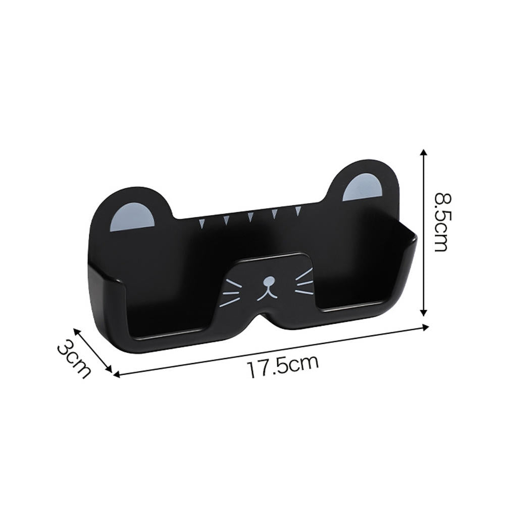 Wall-Mounted Glasses Holder - Adhesive Eyewear Organizer Storage Rack