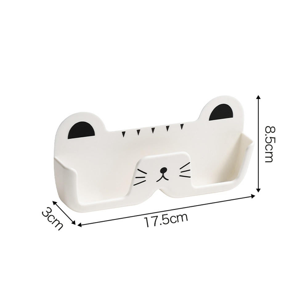 Wall-Mounted Glasses Holder - Adhesive Eyewear Organizer Storage Rack
