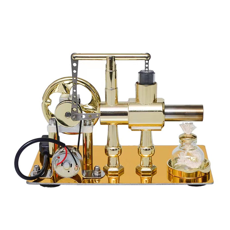 Stirling Engine Generator - Hot Air Single Cylinder Physics Science Model