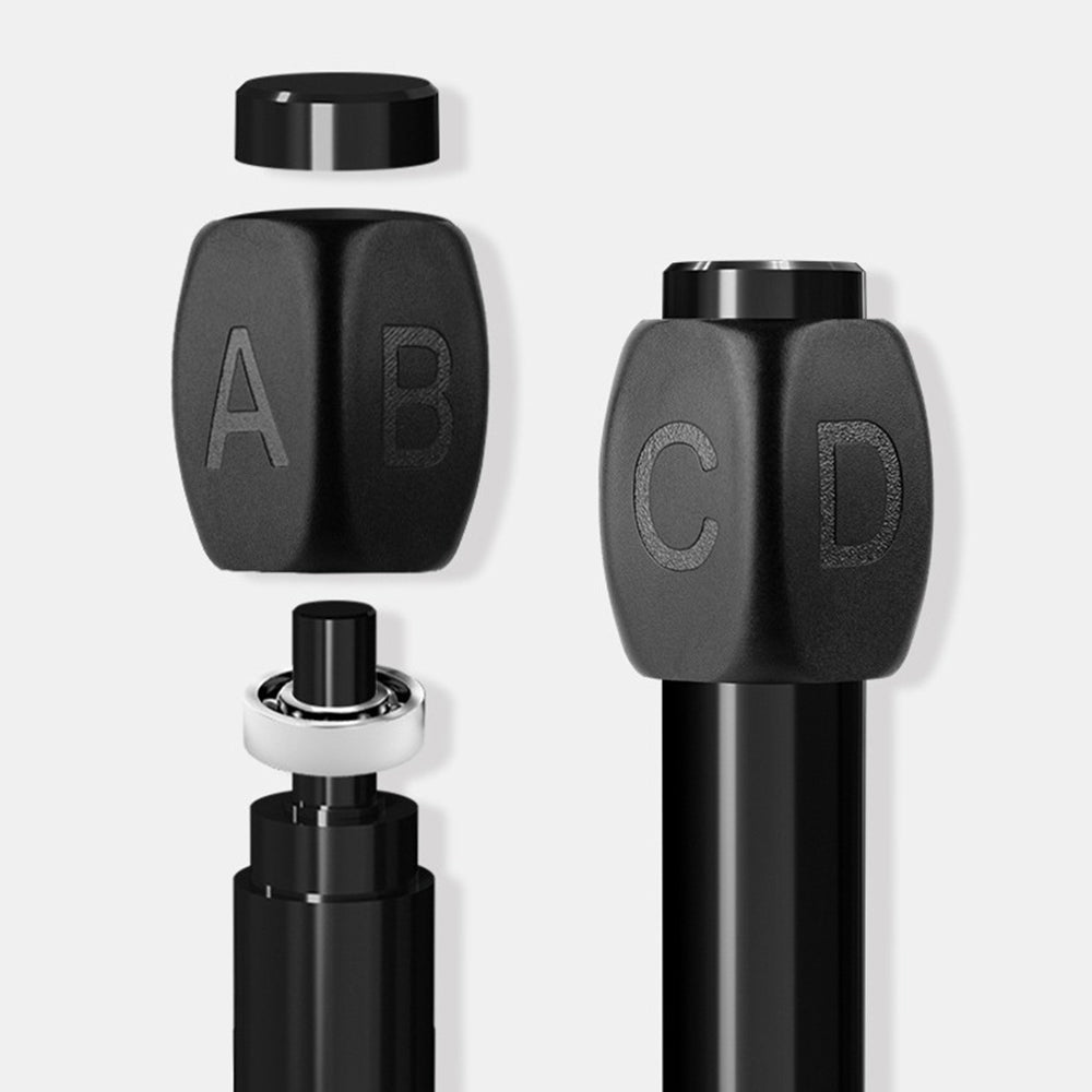 A B C D Answer Fidget Spinner Pen – Rotating Anti-Stress Gel Pen for Students & Adults