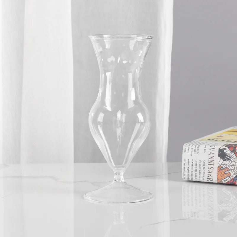 Novelty Figure Shape Glass Mug - Unique Borosilicate Coffee & Tea Cup