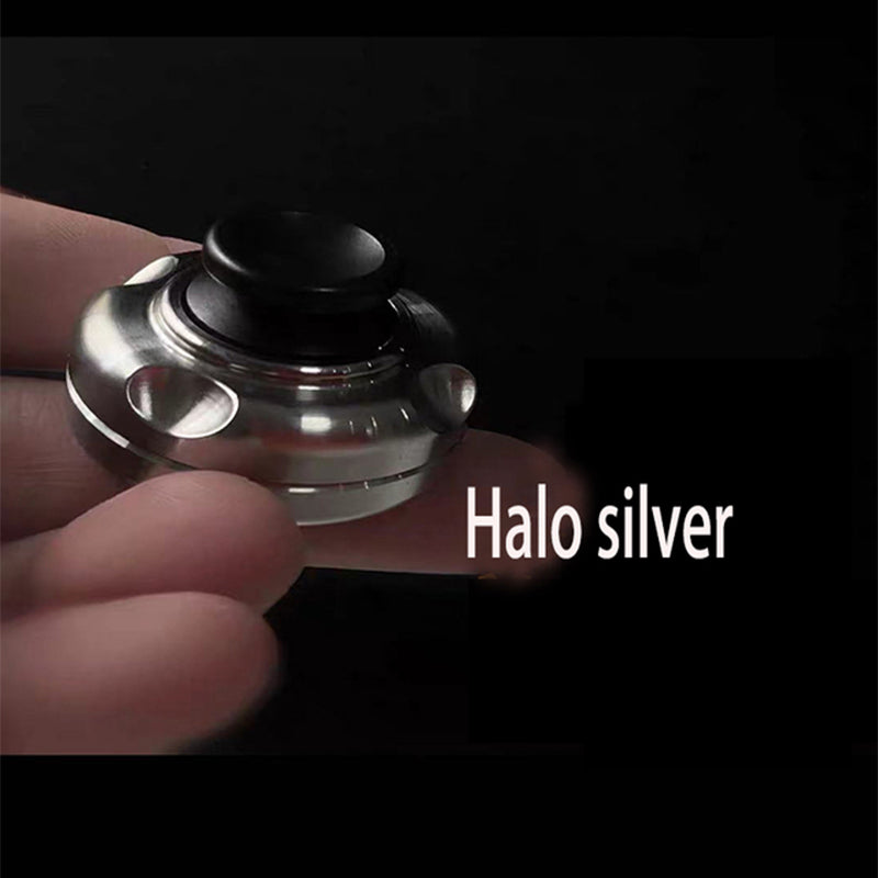 Fidget Slider - Magnetic Push Triangle Metal Stress Relief Toy for ADHD & Anxiety