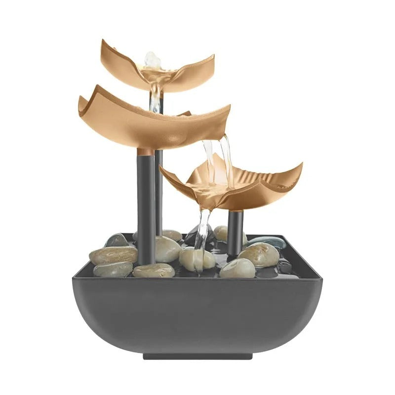 Decorative Indoor Water Fountain | Tabletop Home Décor Accent