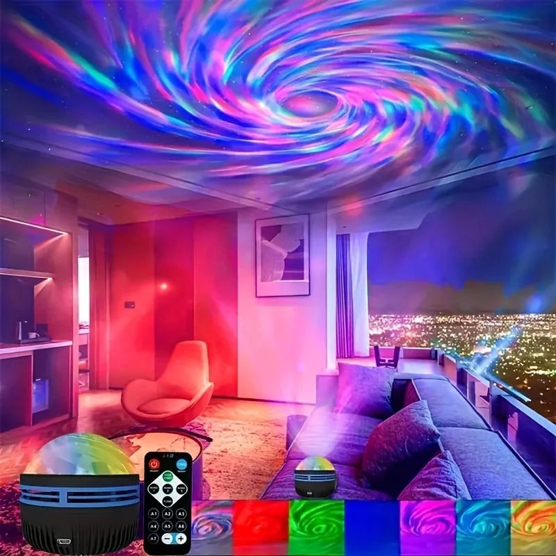 Starry Sky Galaxy Lamp Projector | LED Night Light for Bedroom & Kids Room