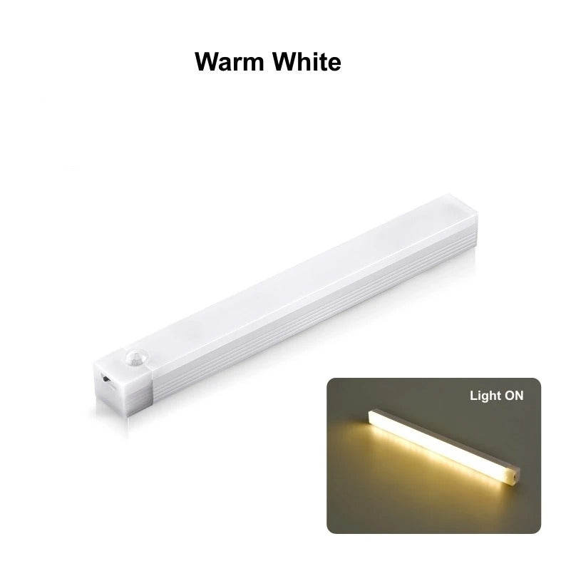 Motion Sensor LED Bar Light – USB Rechargeable Magnetic Cabinet Lamp