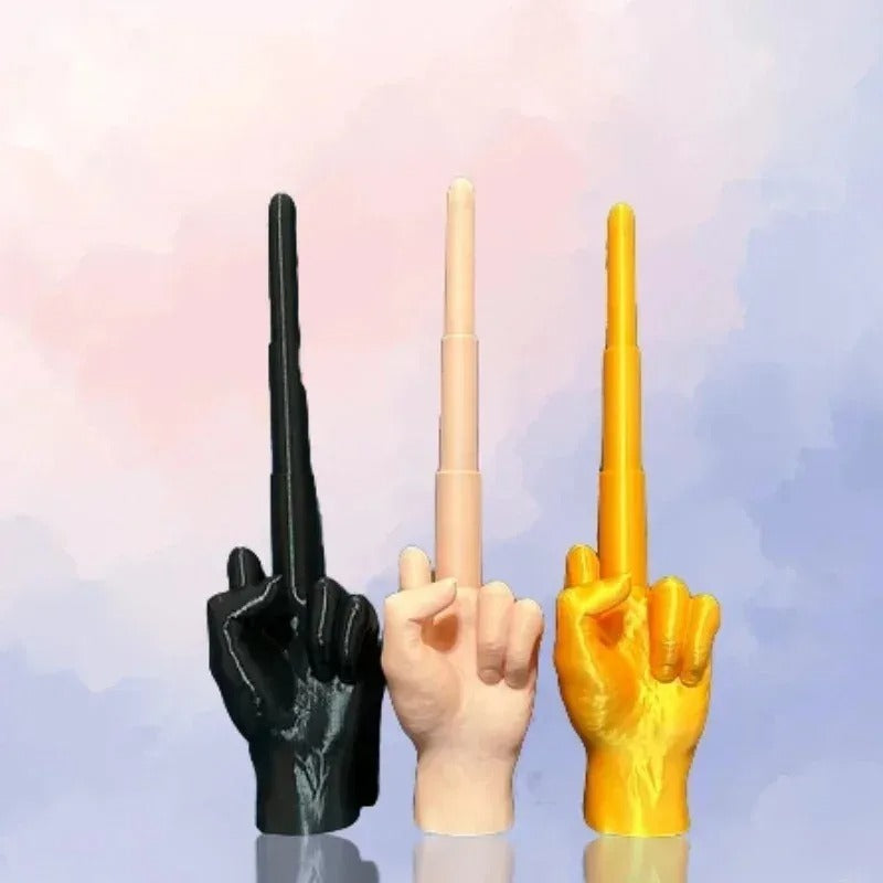 3D Middle Finger Model Toy – Funny Novelty Desk Ornament & Gag Gift