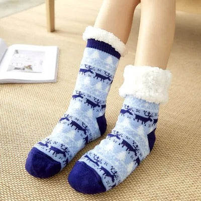 Penguin Plush Slipper Socks – Soft Non-Slip Floor Slippers Short Sock for Women & Girls
